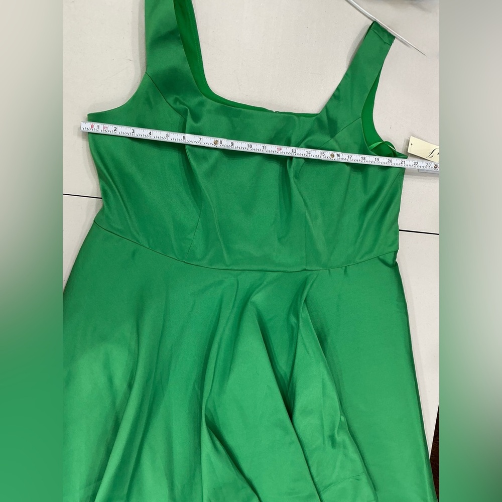 Eliza J Women's Dresses Asymmetrical Midi Green New - Picture 7 of 16
